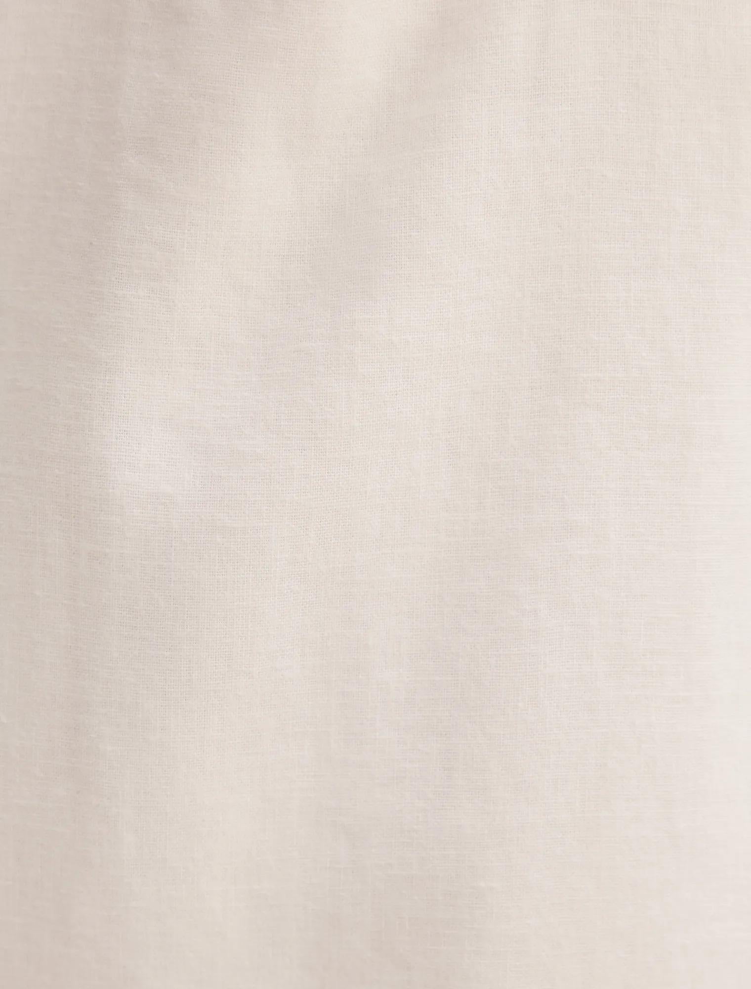 Alice Gathered Hardware Midi Dress Porcelain