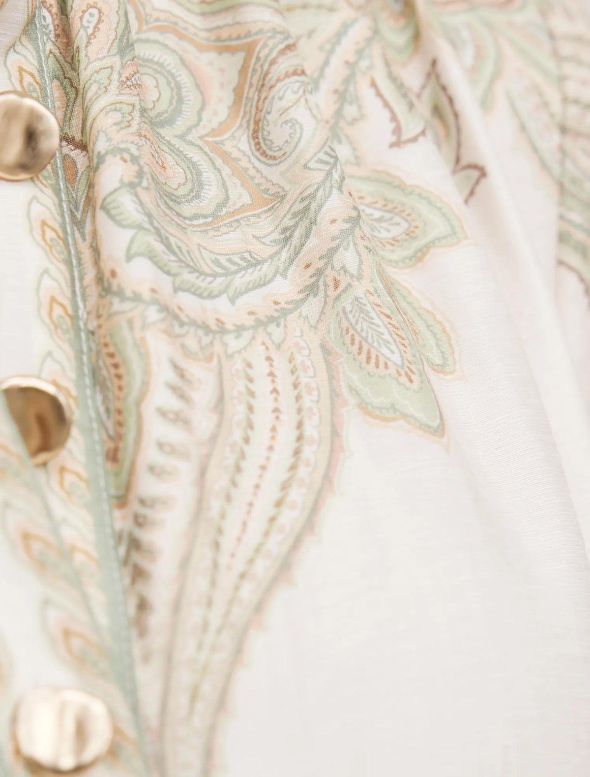 Lucena Button Front Midi Lucena Paisley