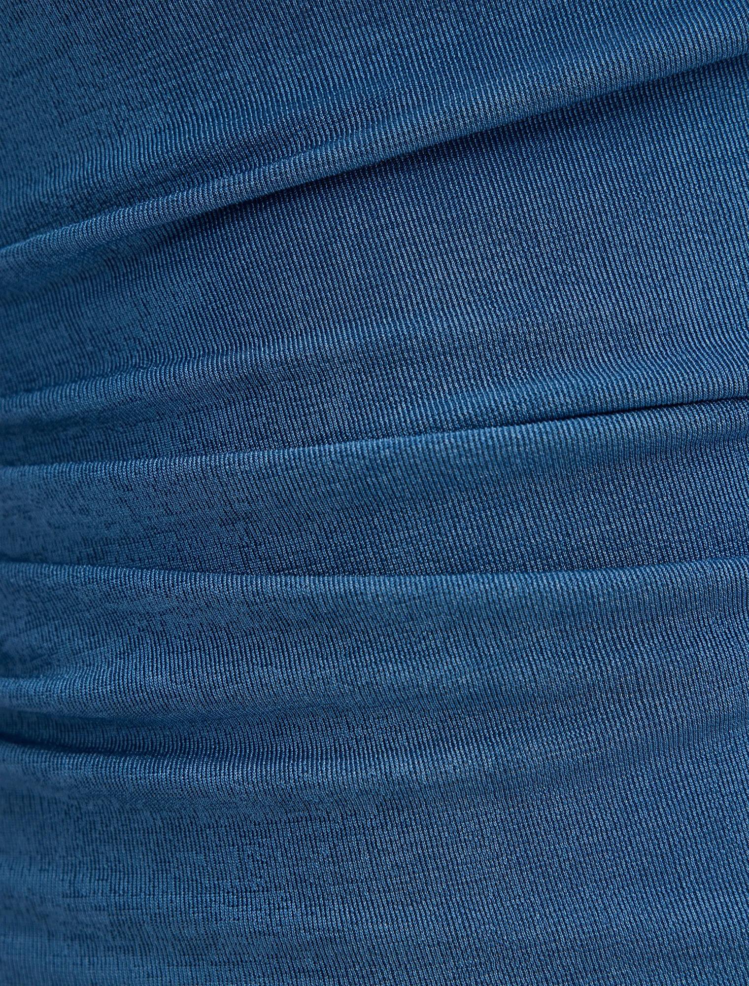 Maia Asym One Shoulder Top Palace Blue co-ord