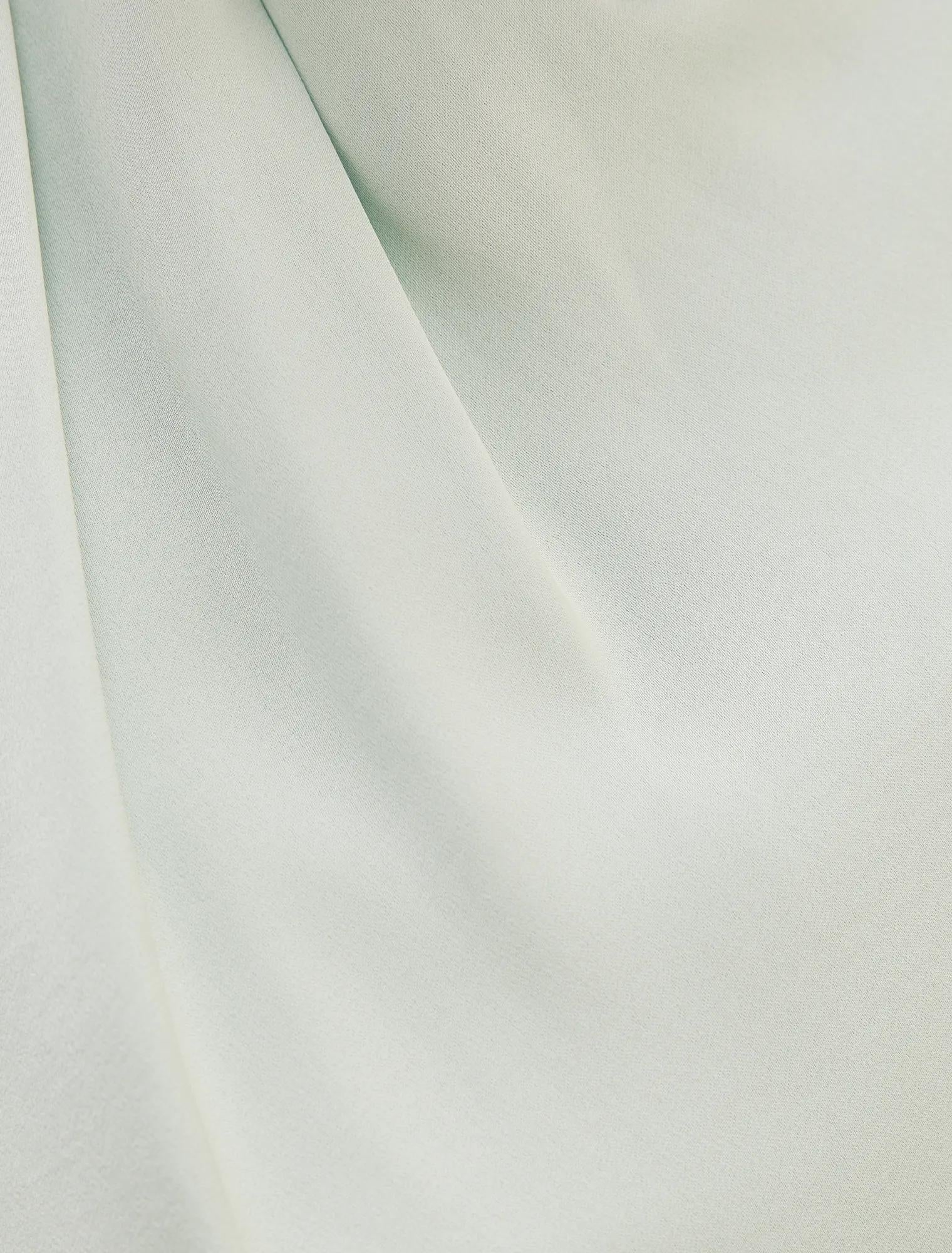 Zinnia Cape Maxi Dress Dusty Aqua