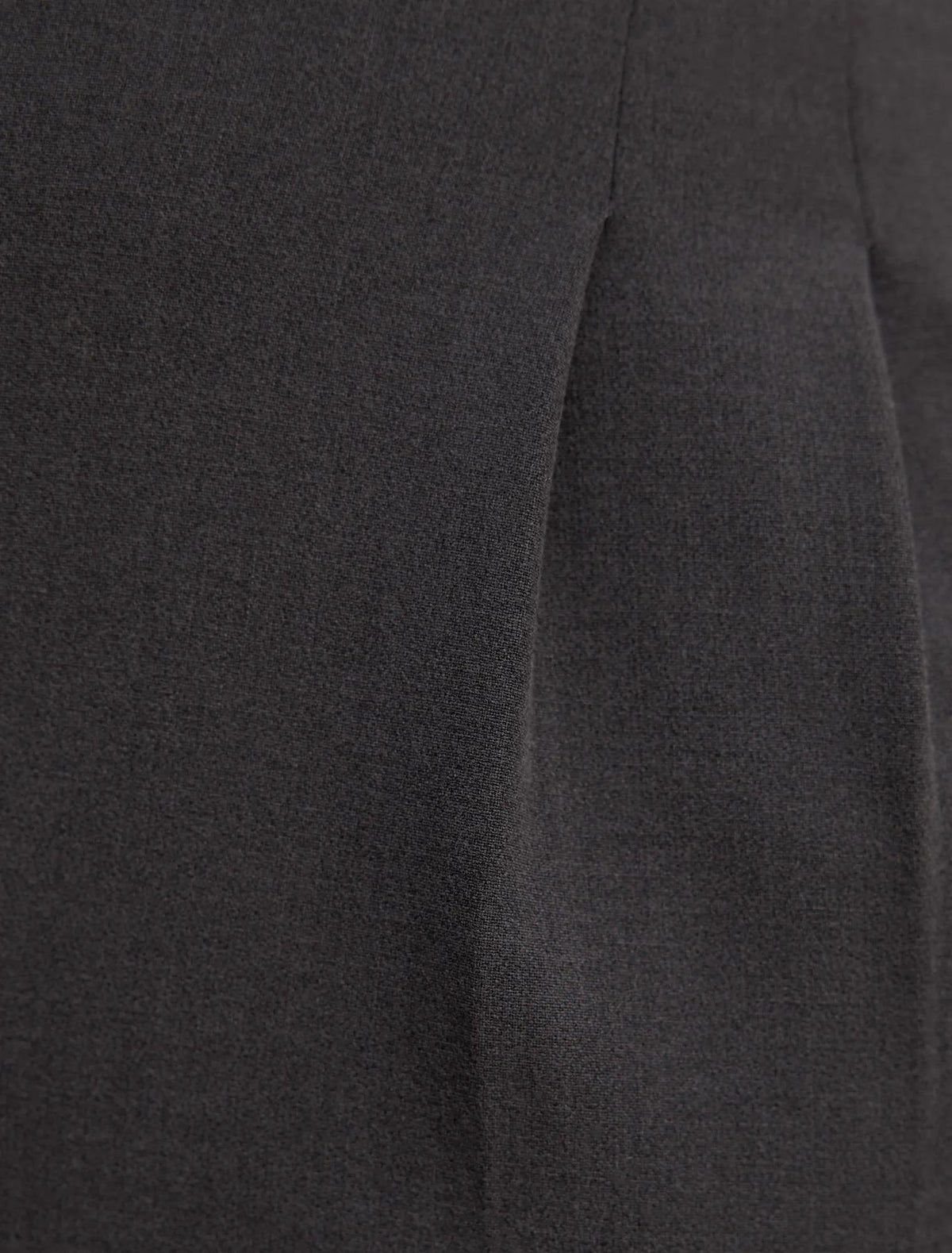 Eva Wide Leg Pant Charcoal Grey