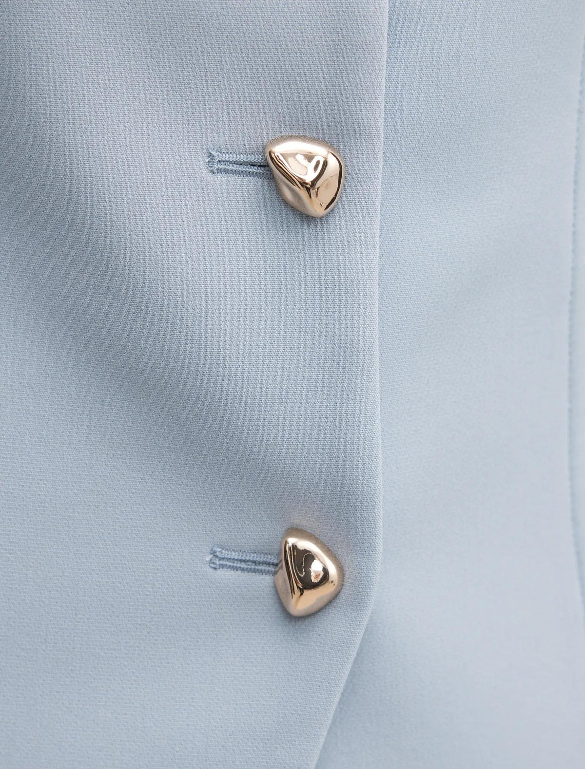 Lee Square Neck Waistcoat Sky Blue Suit