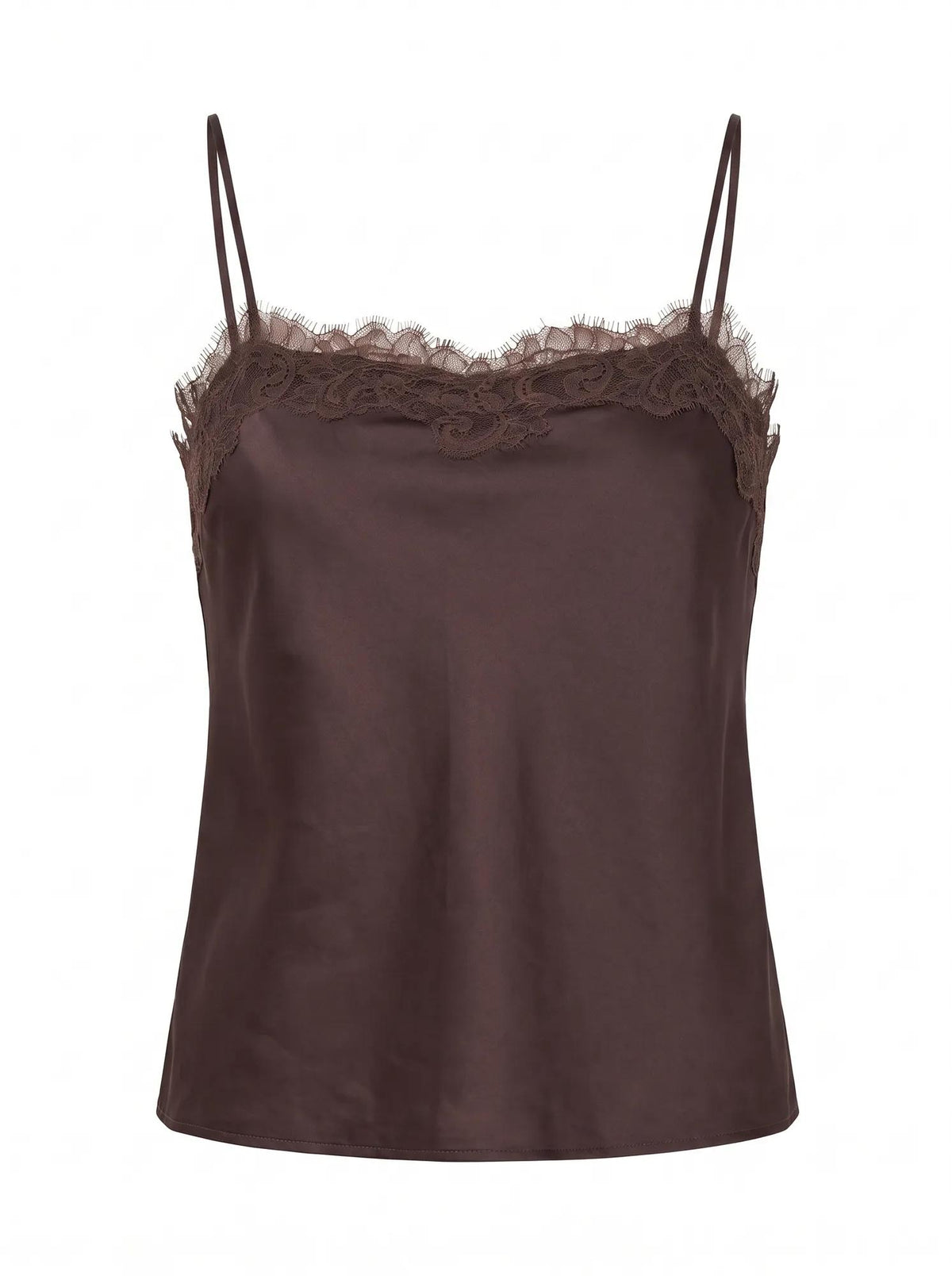 Lyla Lace Cami Mole Brown_mannequin