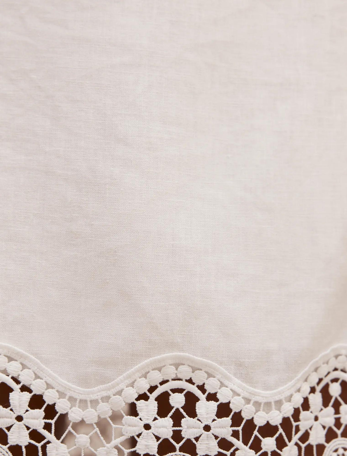 Skye Trim Detail Mini Skirt Porcelain Co-Ord