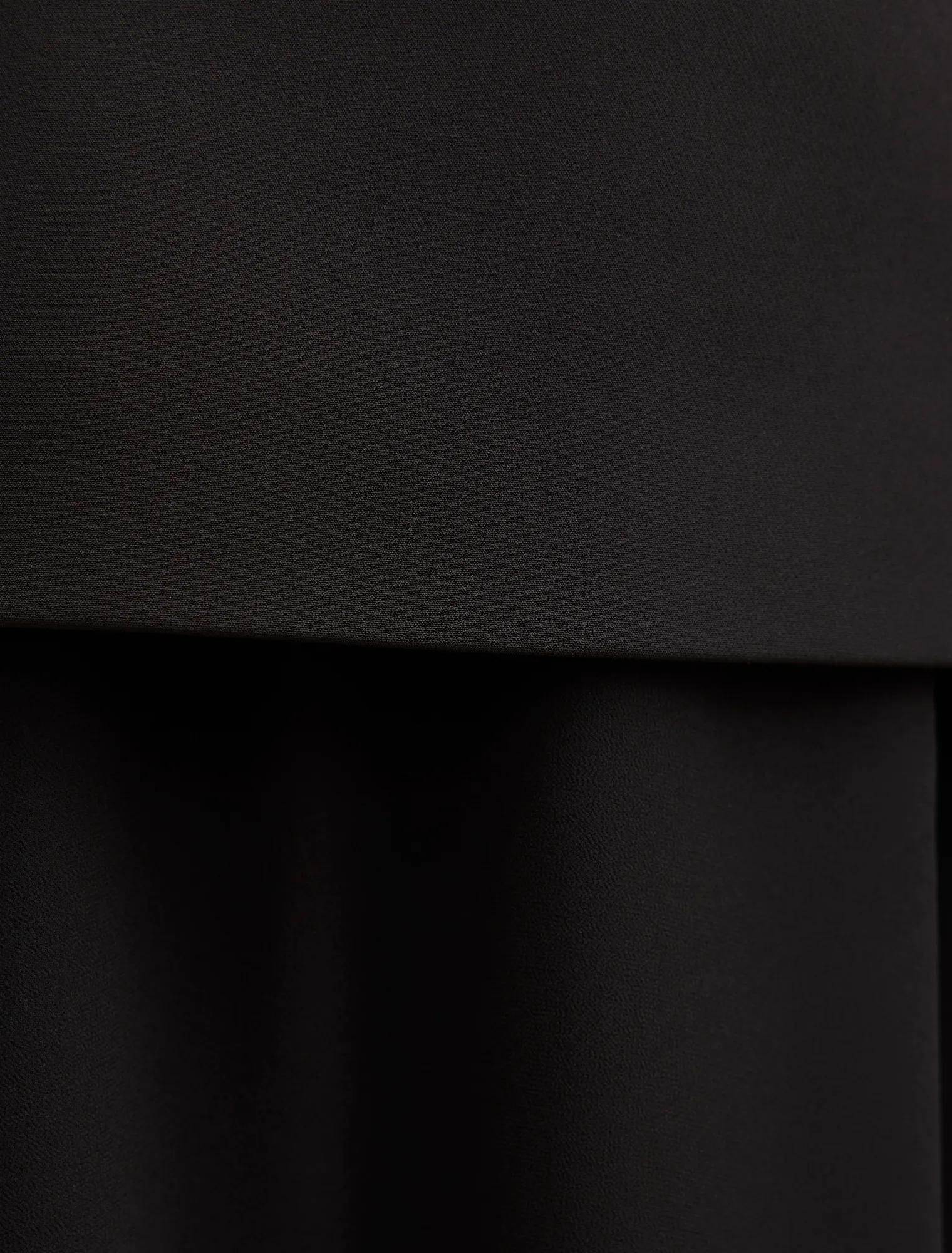 Laney Petite Corset Maxi Dress Black