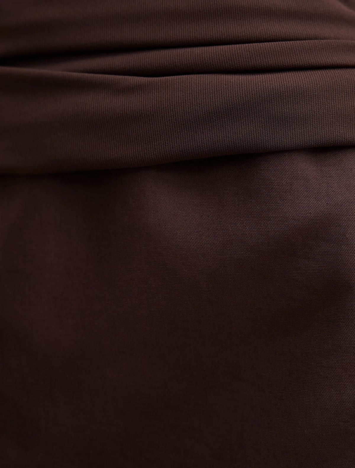 Imogen Halter 2 in 1 Mini Dress Chocolate