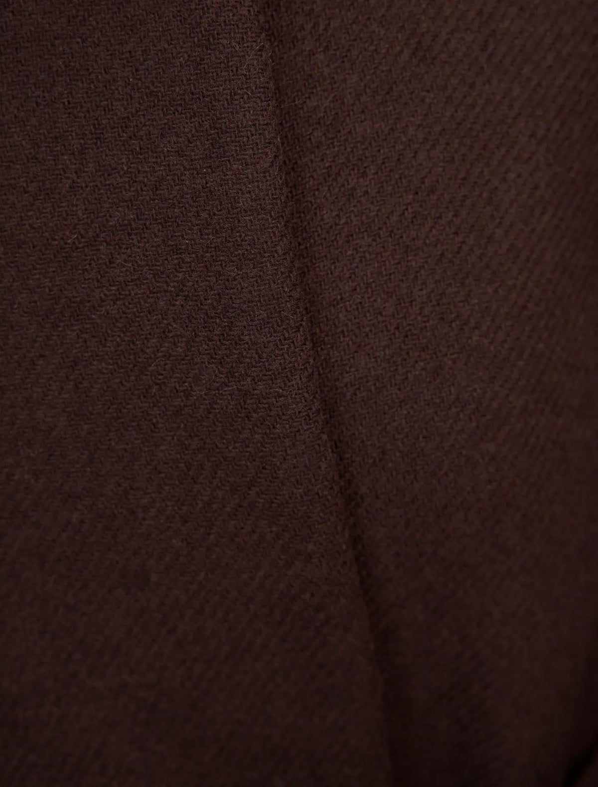 Rue Funnel Neck Coat Chocolate