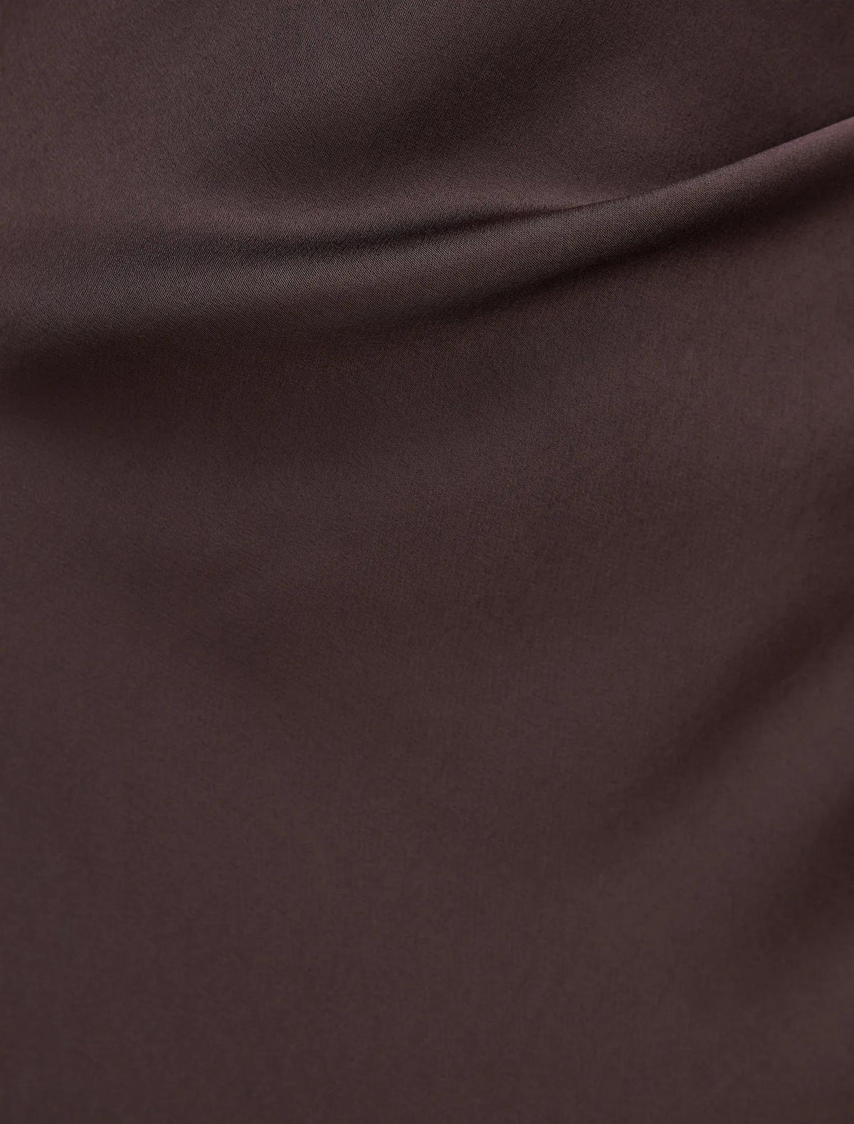 Drew Halter Back Tie Maxi Warm Chocolate