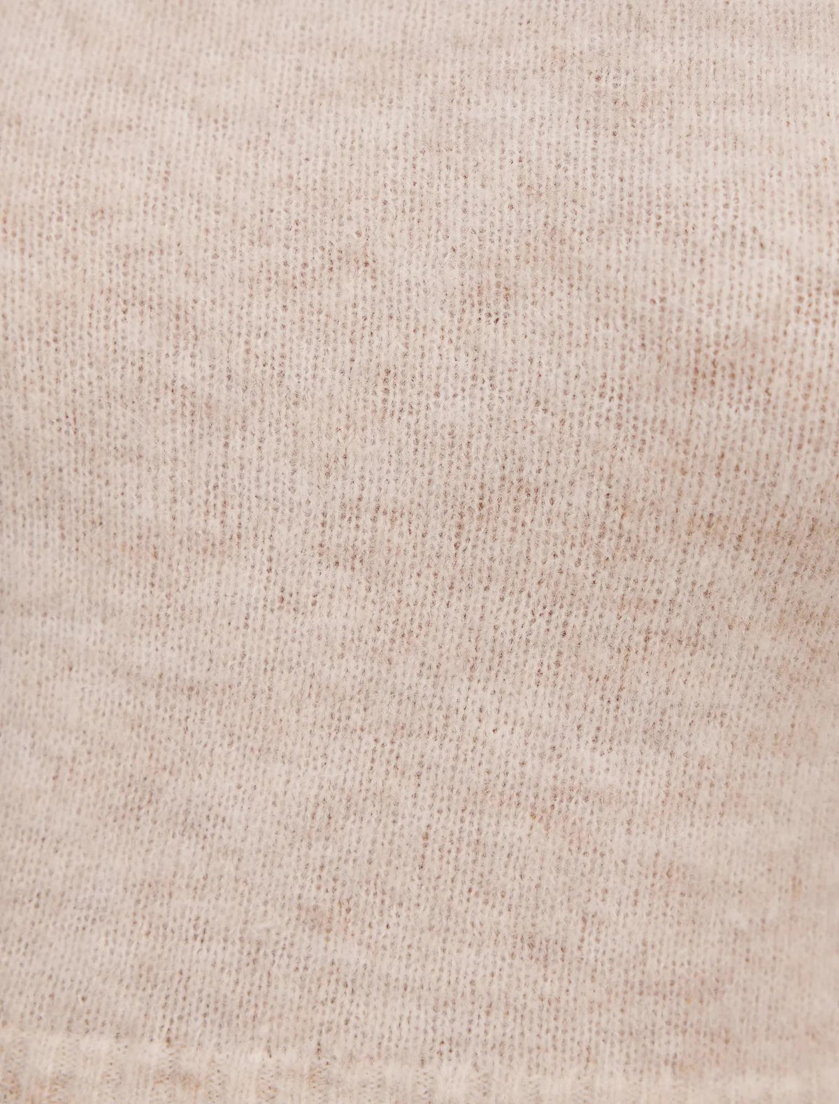 Matilda Ballet Neck Sweater Neutral Oatmeal