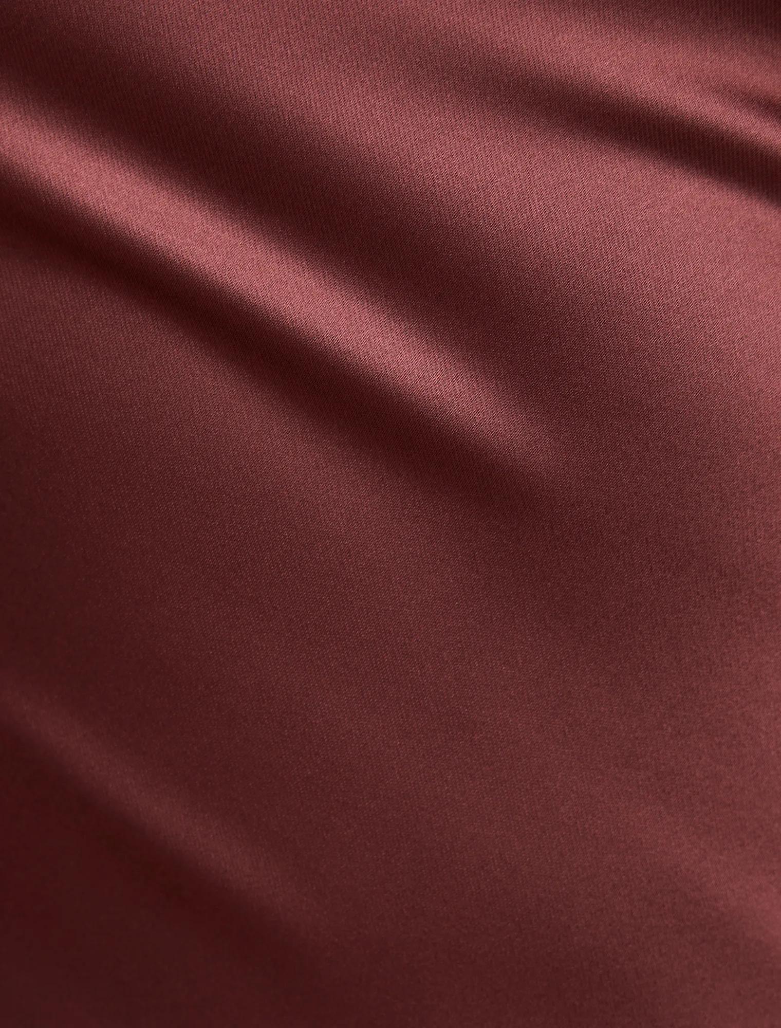 Allora Ruffle Back Satin Maxi Dress Wild Plum