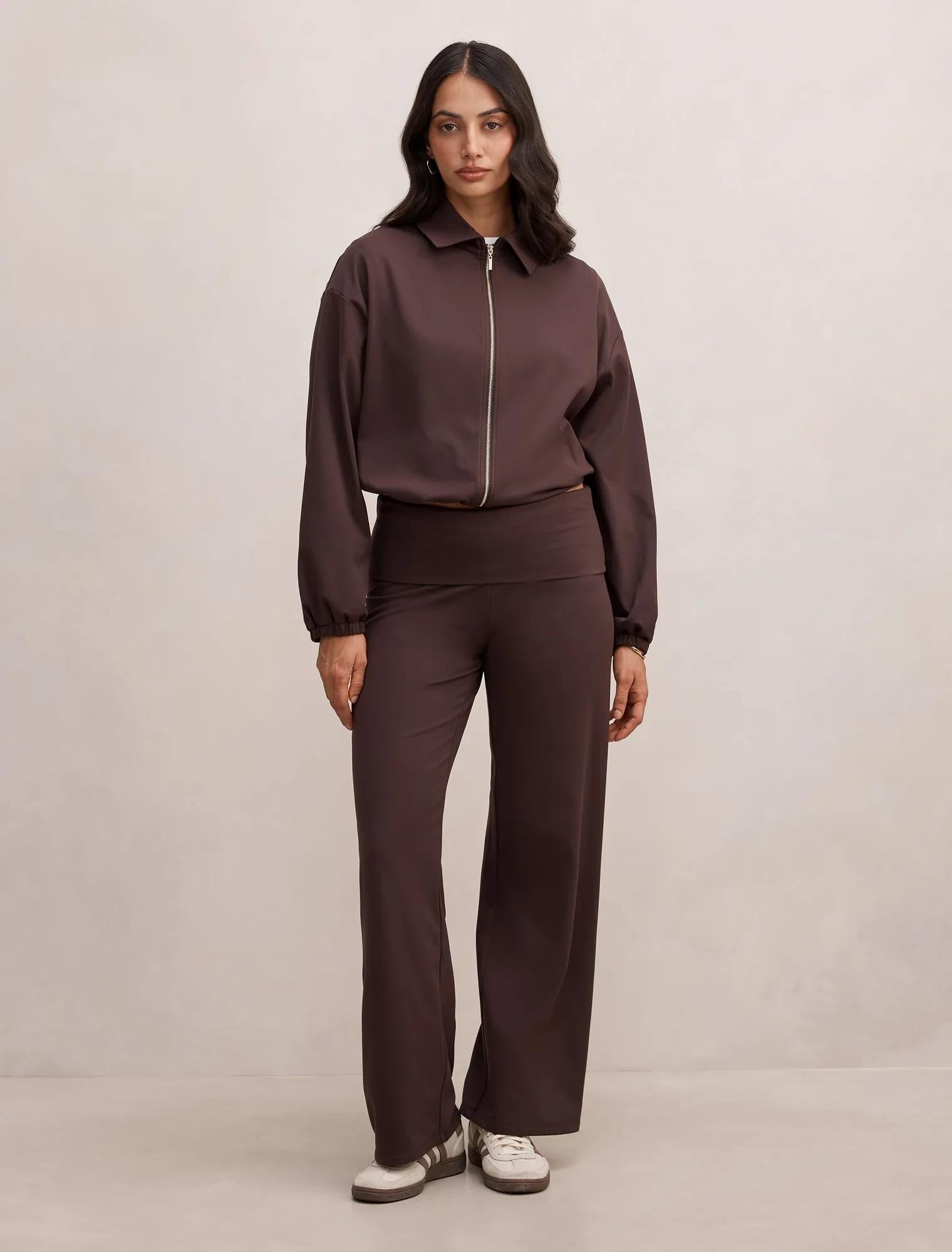 Willow Drawcord Jacket Chocolate Freckle