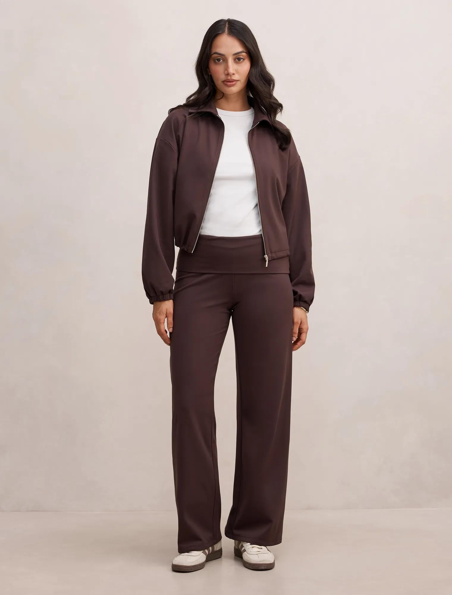 Willow Drawcord Jacket Chocolate Freckle