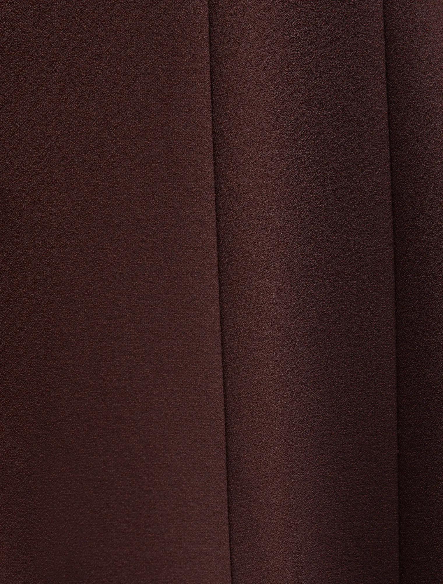 Harriet Low Back Bow Midi Deep Plum