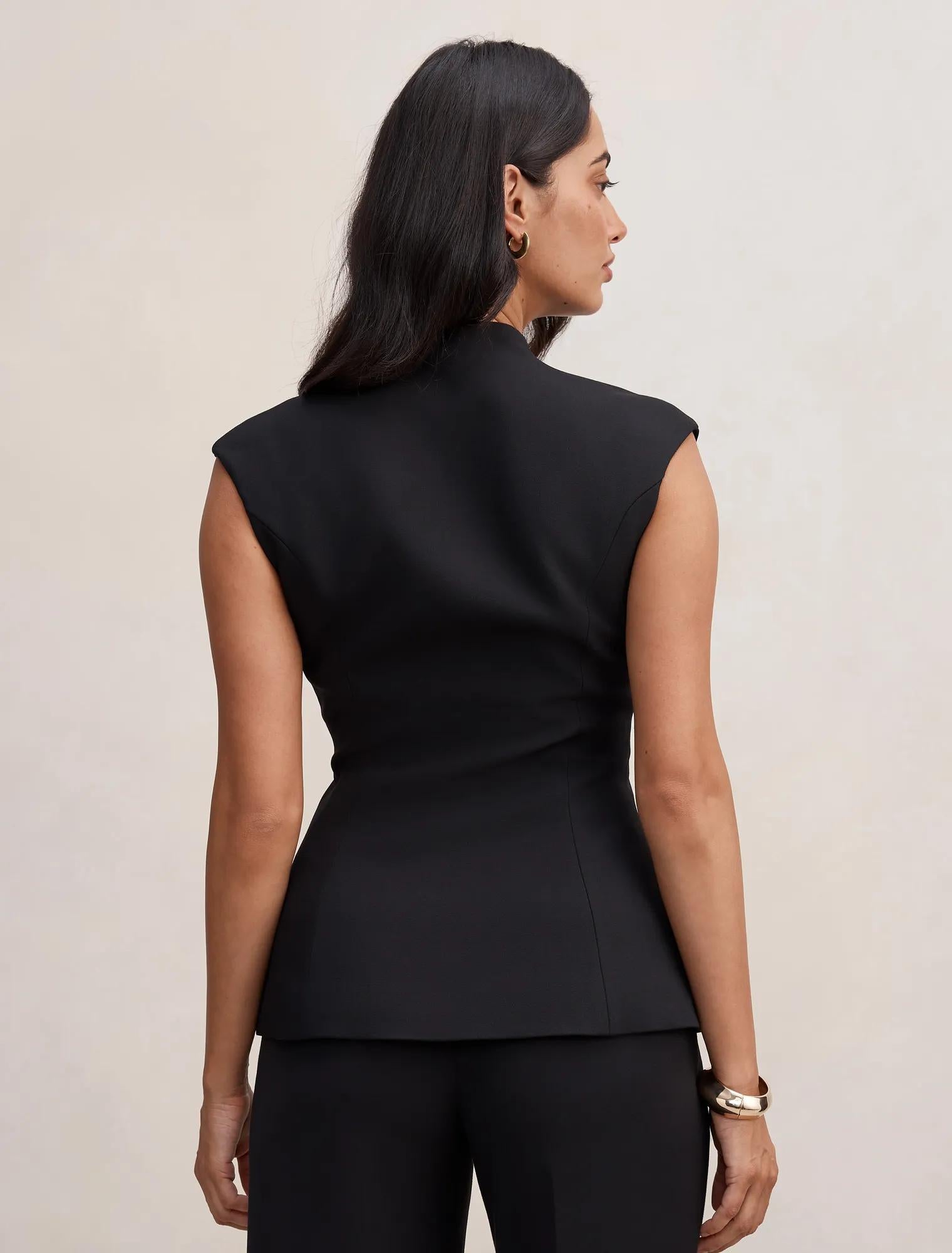 Rosalie Waistcoat Black