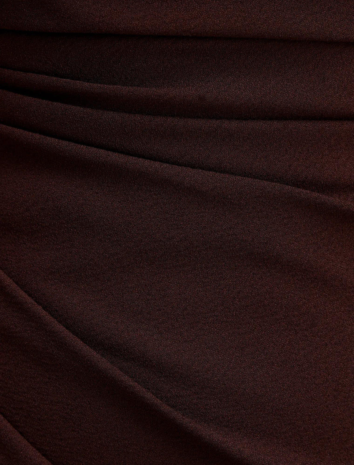 Yolanda One Shoulder Gown Deep Plum