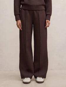 Hunter Petite Wide Leg Lounge Pant Chocolate