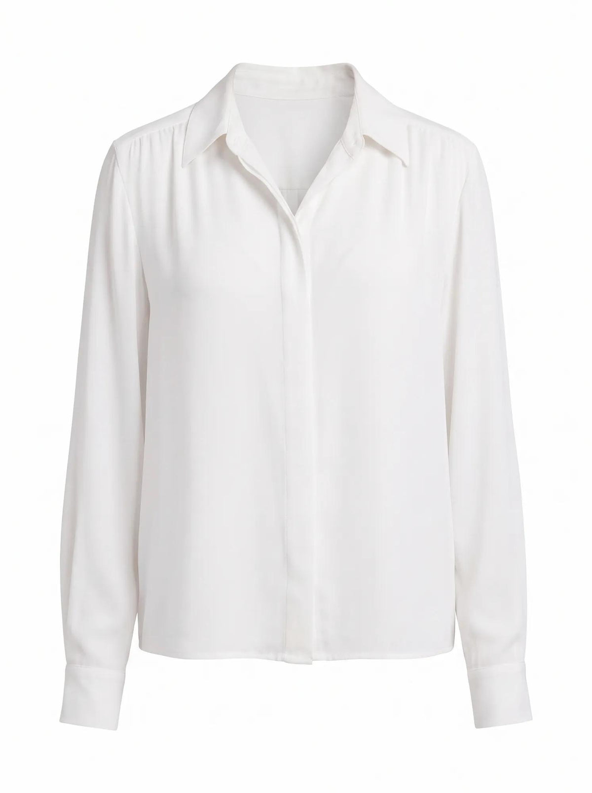 Rowe Gathered Blouse Porcelain_mannequin