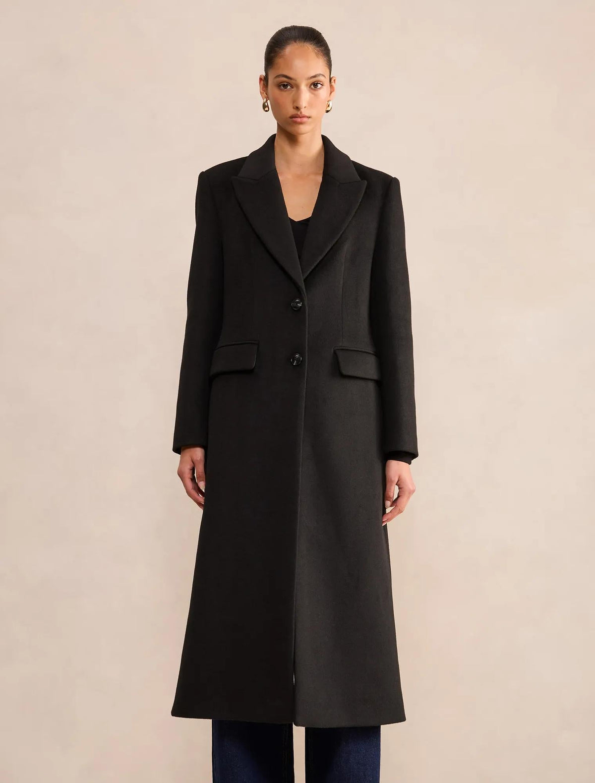 Mira Top Coat Black