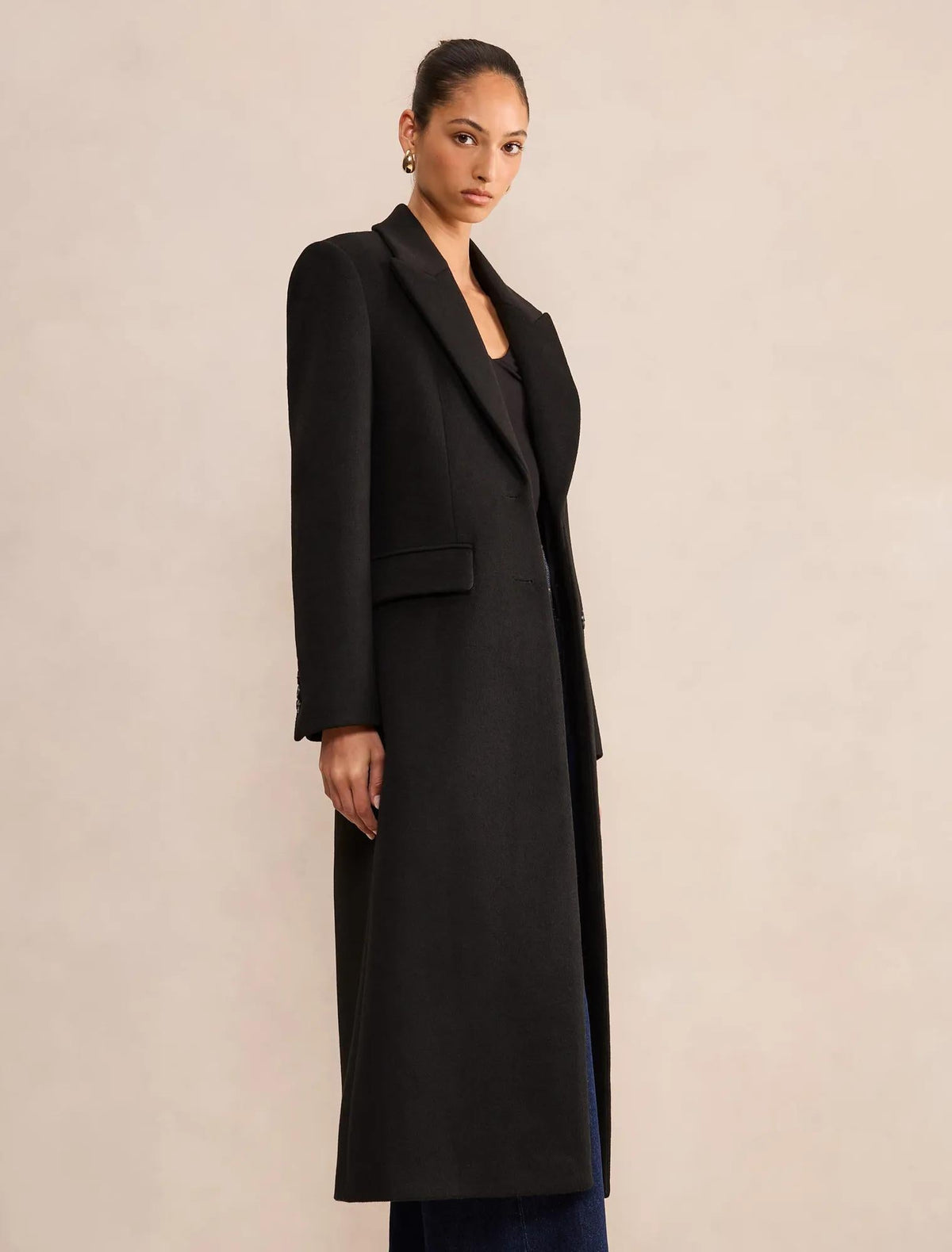 Mira Top Coat Black
