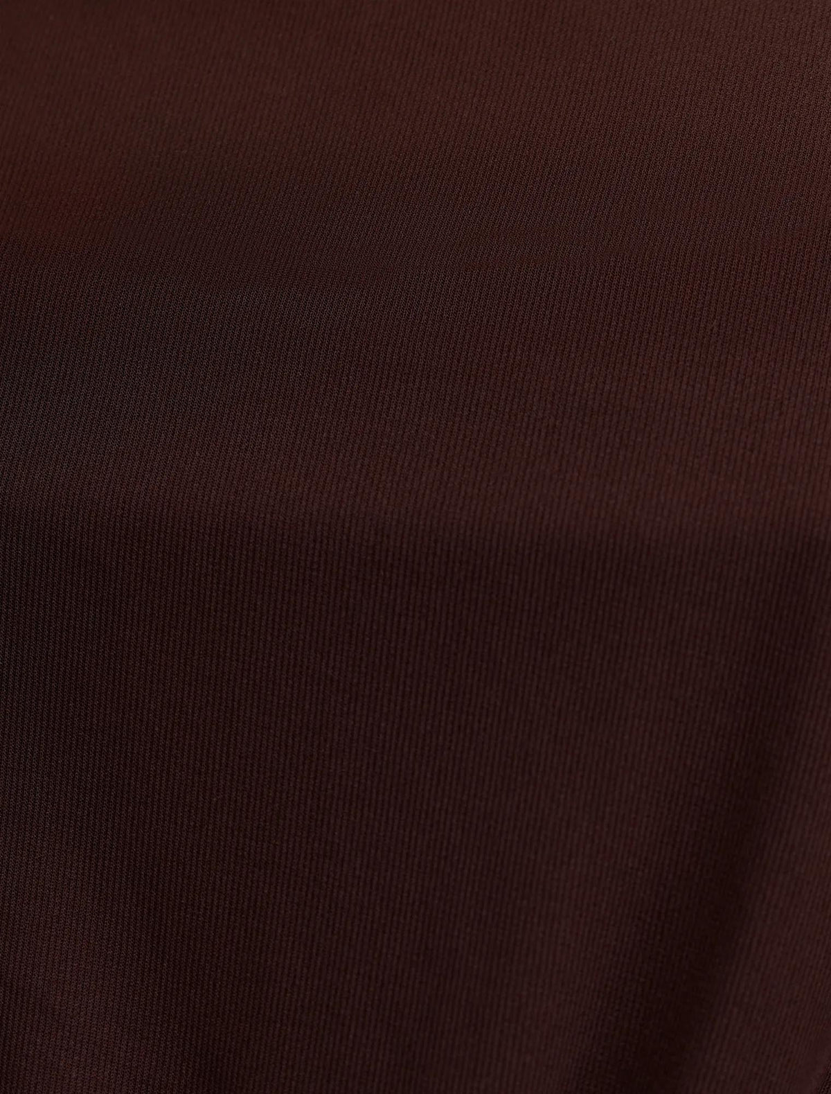 Mattie Mesh Overlay Top Chocolate