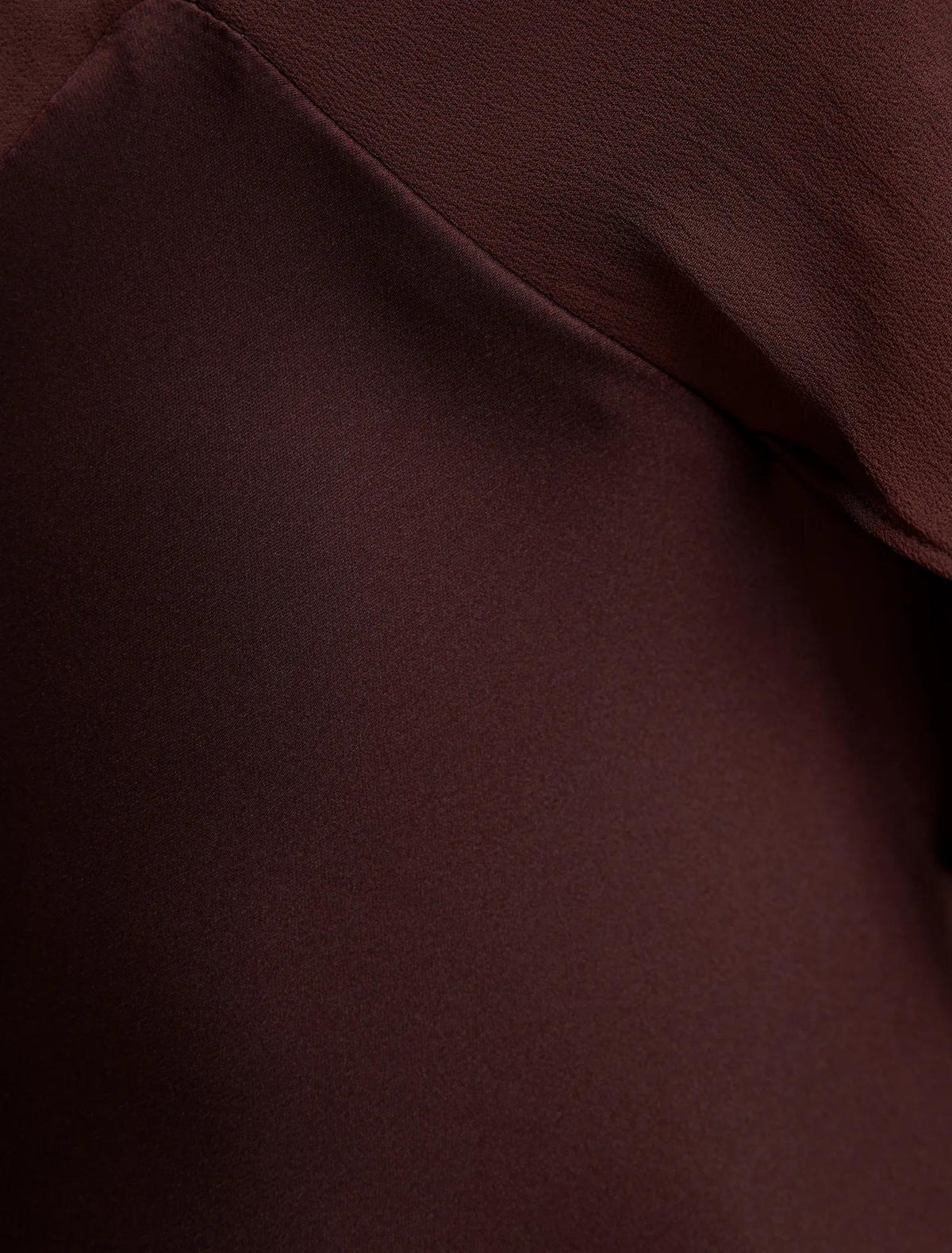Electra Sleeve Cape Maxi Dress Dark Chocolate