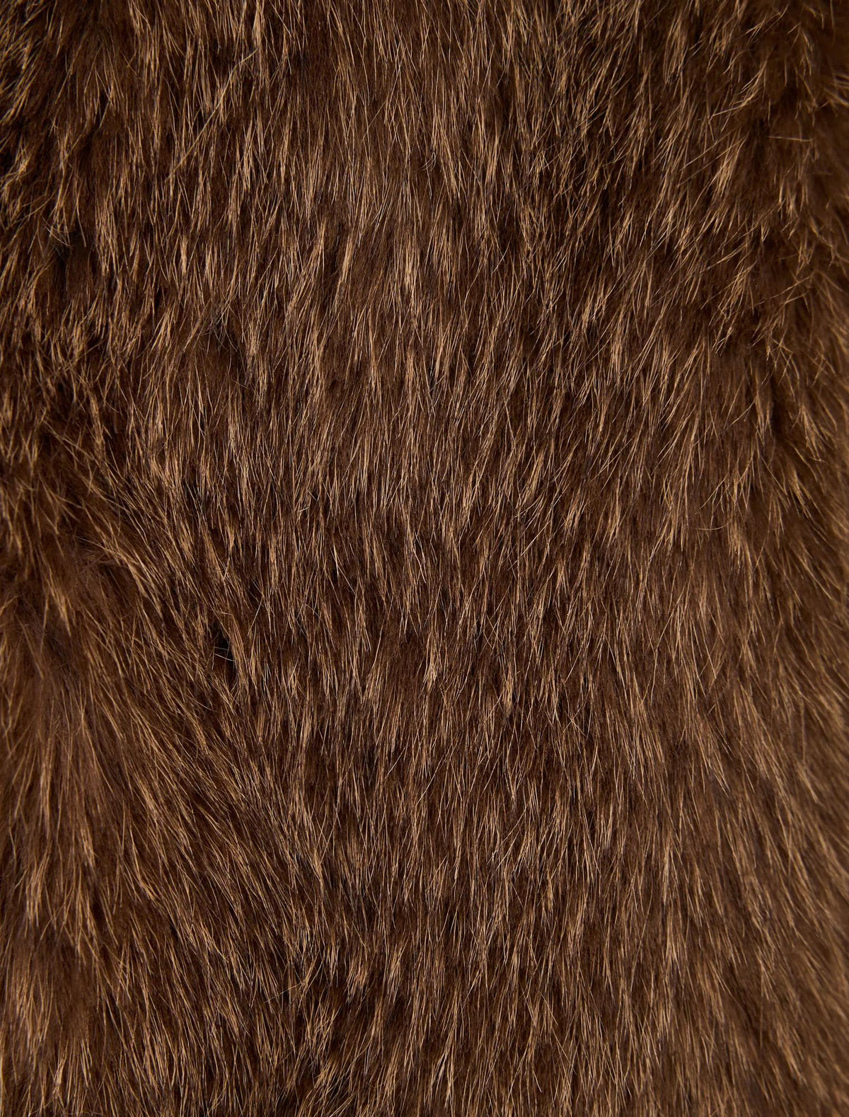 Frankie Faux Fur Jacket Chocolate