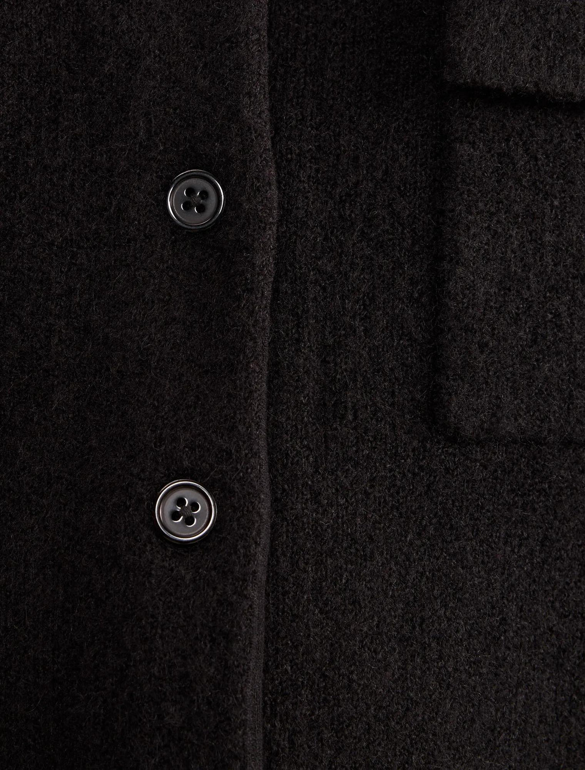 Piper Funnel Neck Cardigan Black