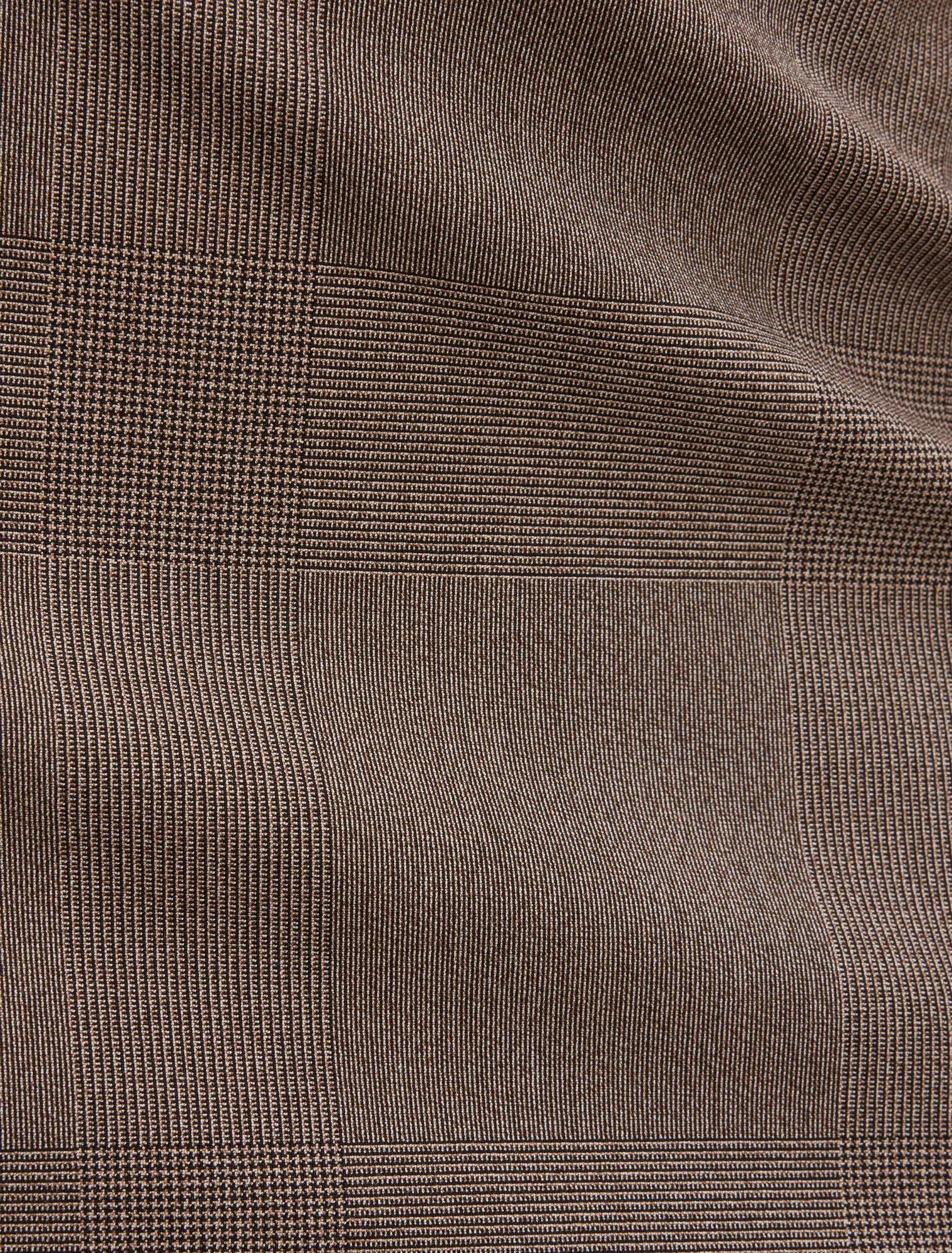Clea Check Mini Skirt Check Suit