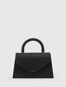 Georgia Sparkle Top Handle Black