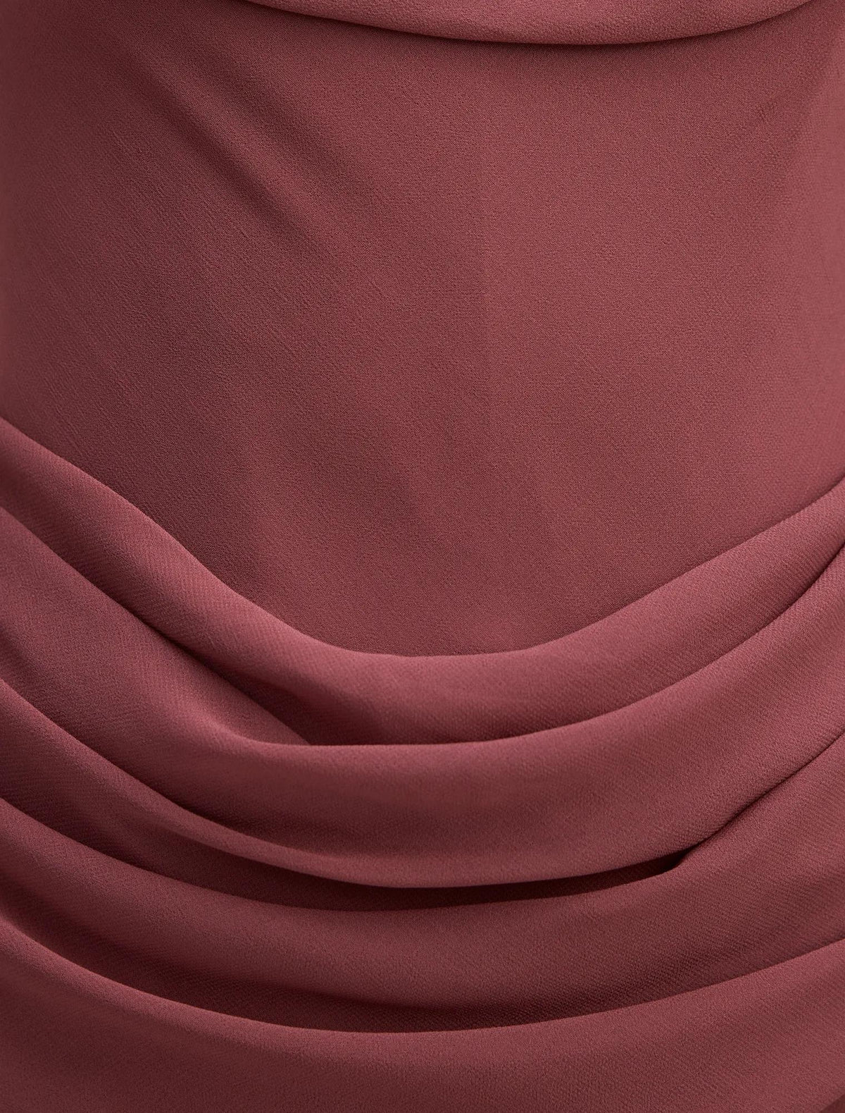 Gwynne Petite Draped Strapless Maxi Sugar Plum