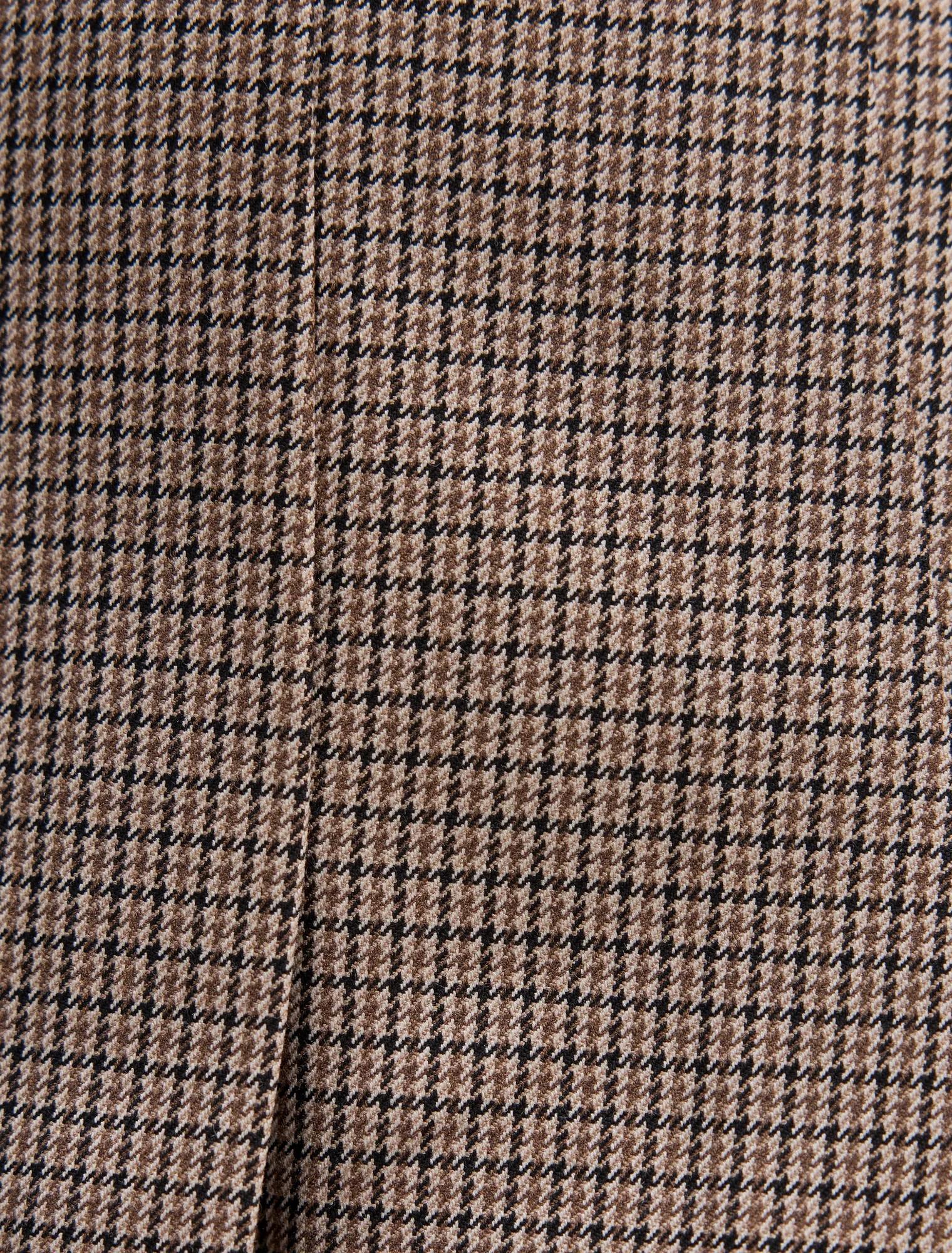 Alisha Petite Pleated Mini Skirt Micro Check Set