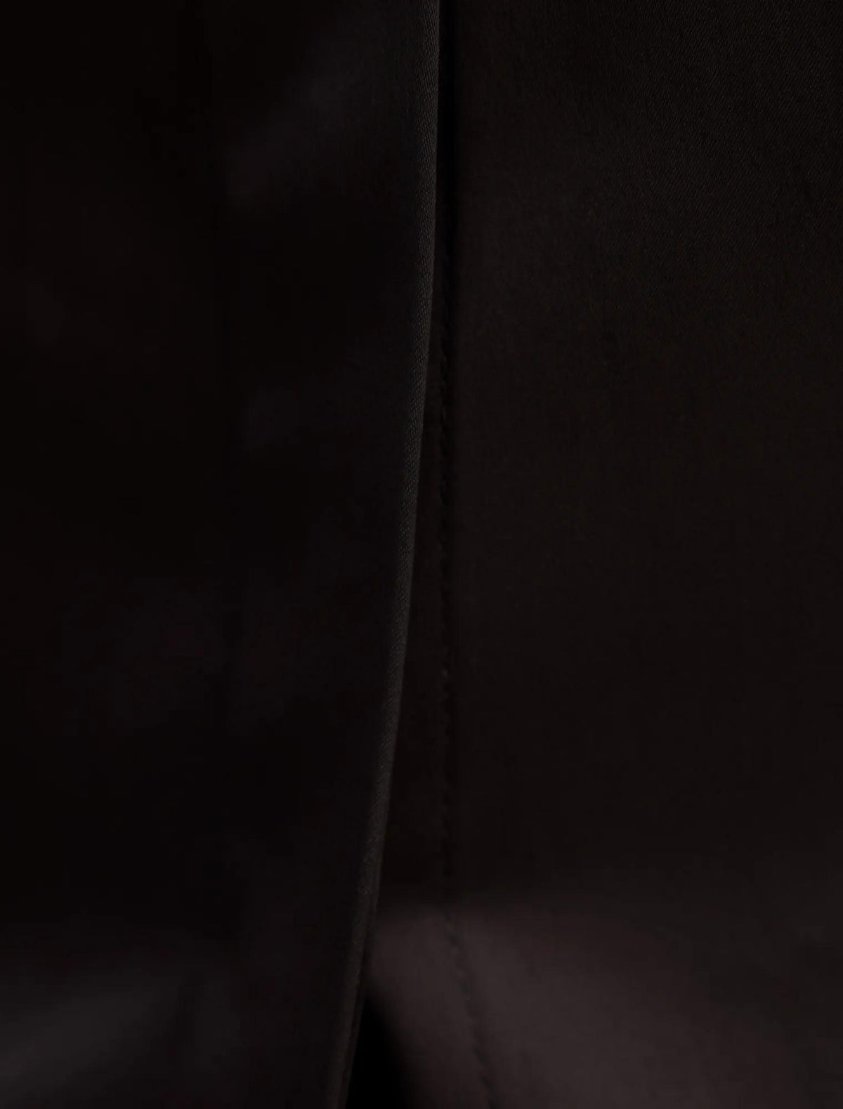Gigi Fitted Cuffed Shirt Black