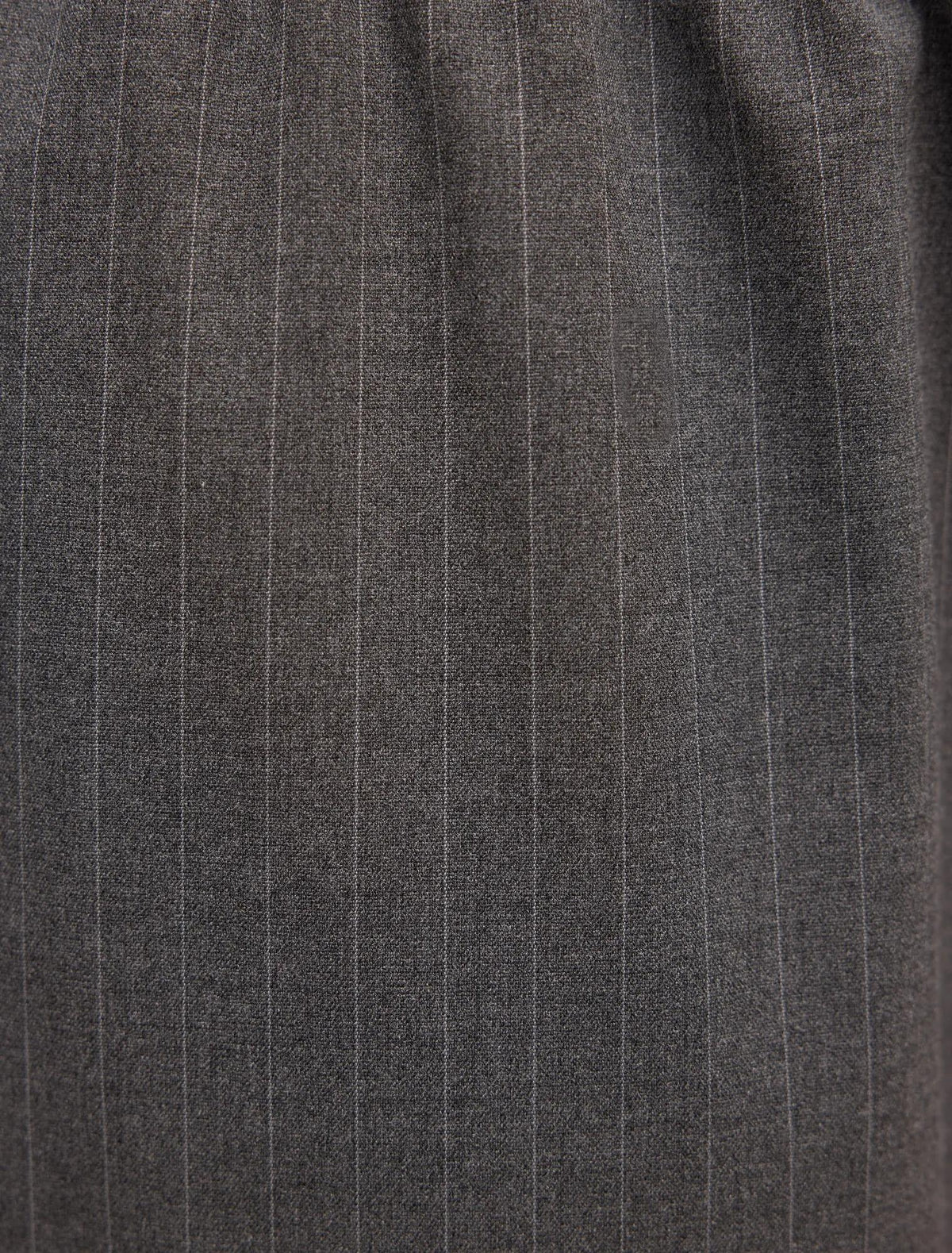 Ella Elastic Wide Leg Pants Grey Pinstripe