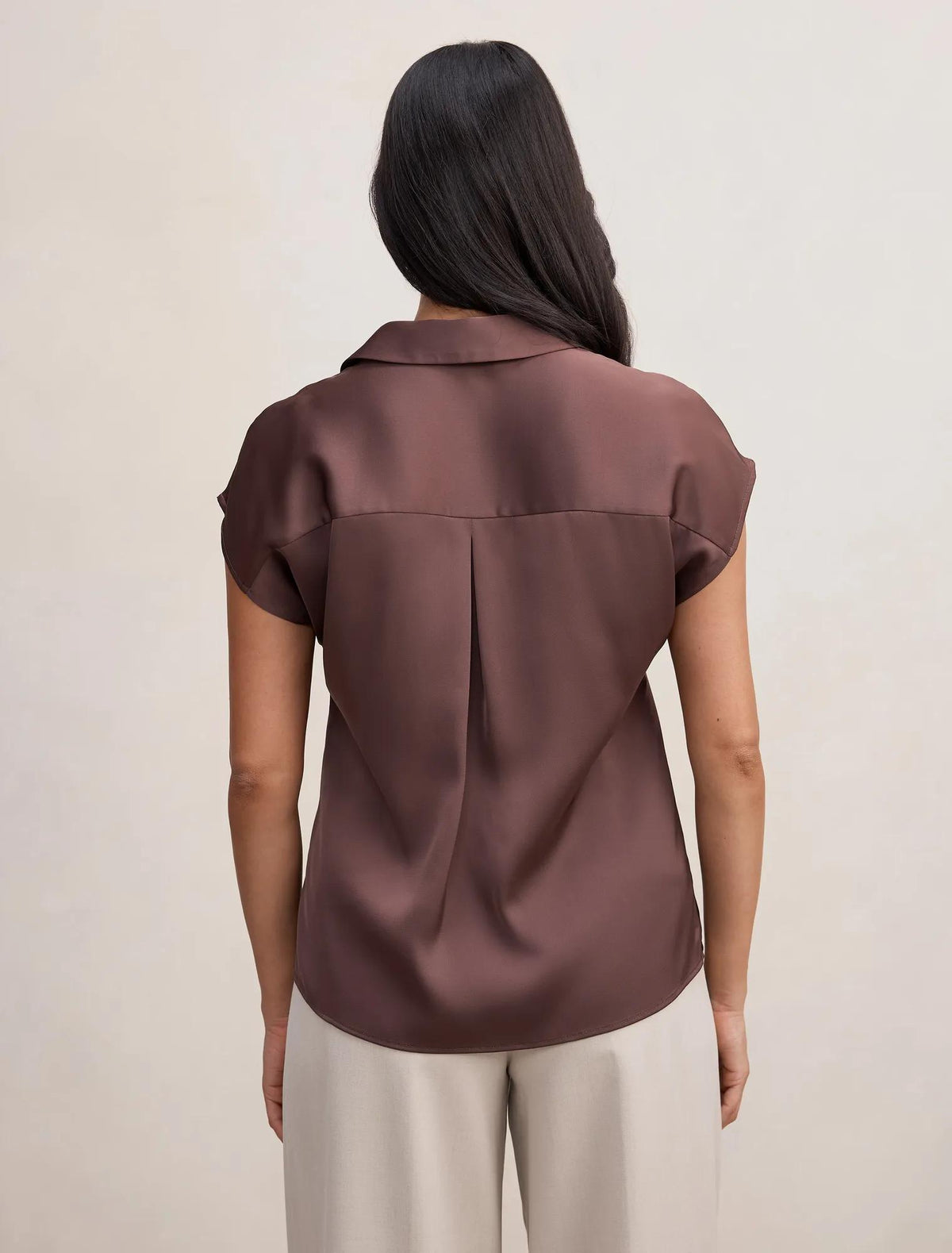 Nelly Grown On Sleeve Shirt Chocolate Brownie
