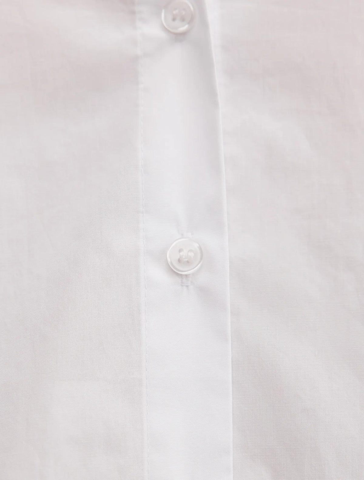 Ivie Oversized Shirt Porcelain