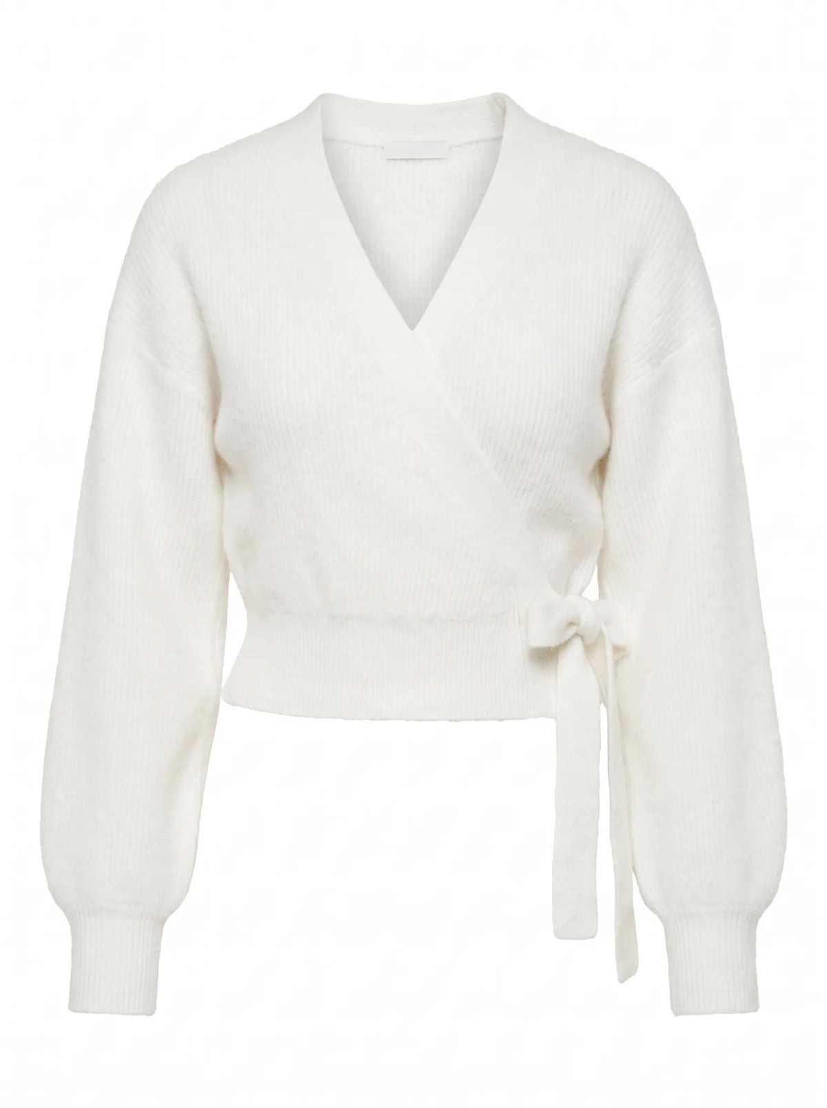 Hollie Wrap Knit Cardigan Porcelain_mannequin