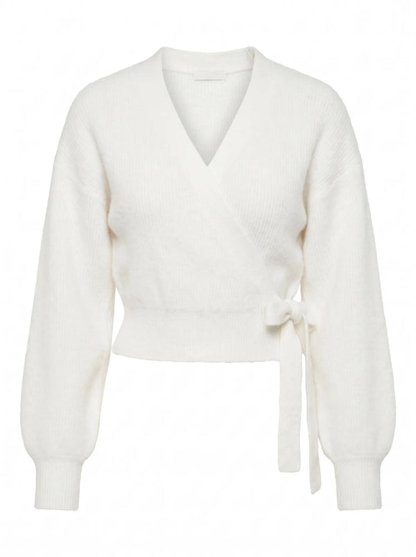 Hollie Wrap Knit Cardigan Porcelain_mannequin