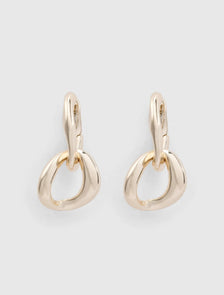 Signature Connor Chain Earring Gold