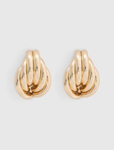 Signature Lexi Earring Gold_mannequin