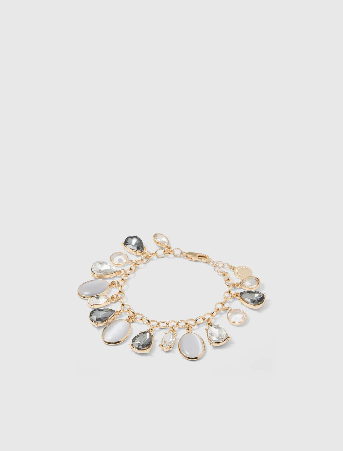 Signature Bridie Stone Charm Bracelet Multi_mannequin