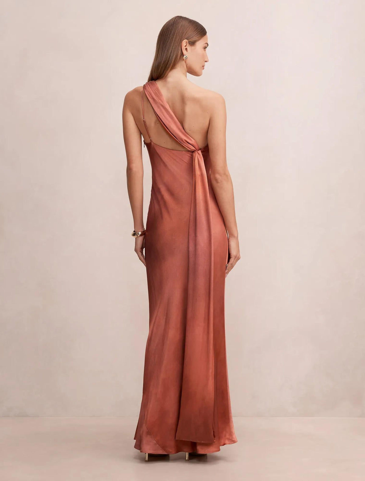 Maliah One Shoulder Sash Maxi Londrina Floral