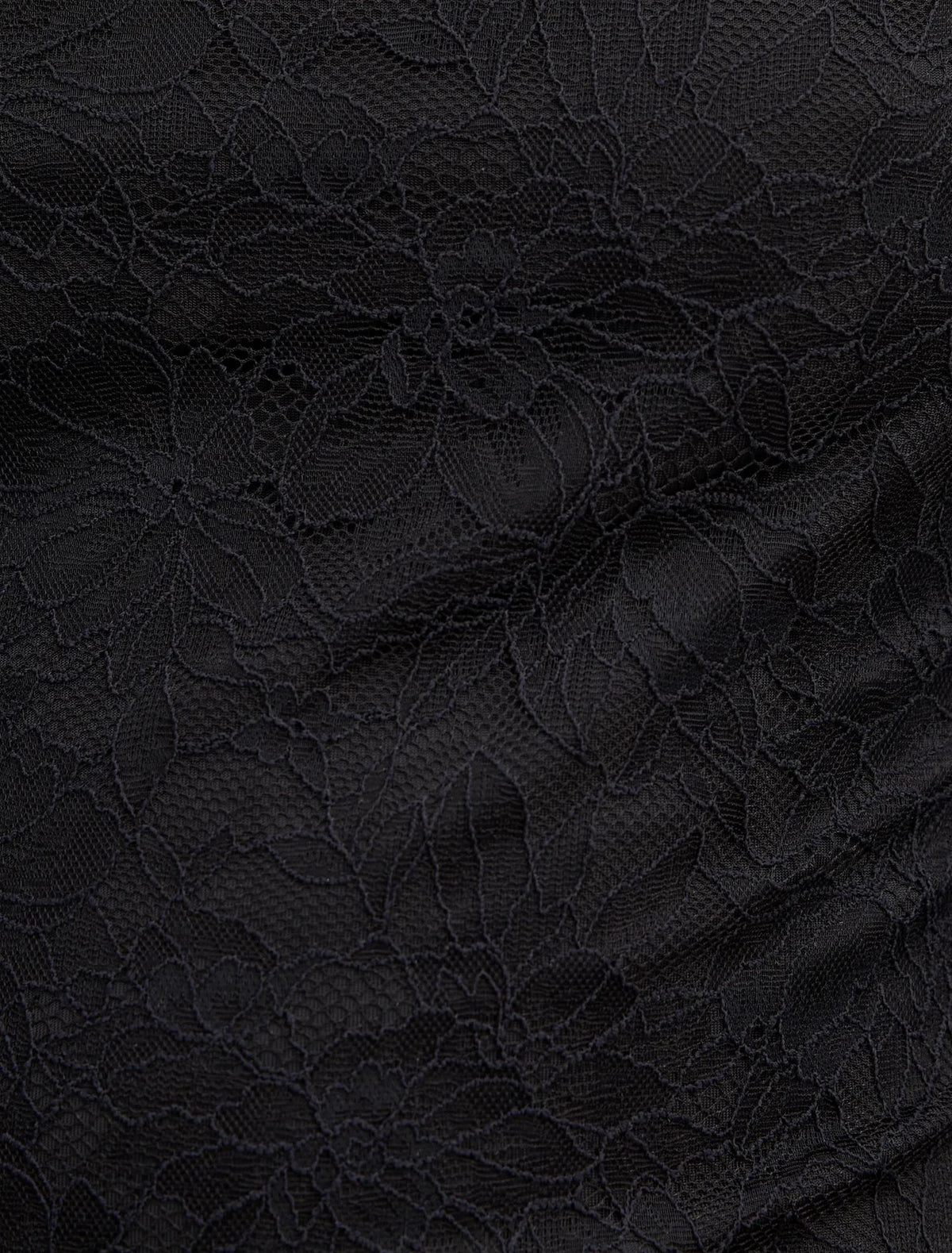 Jayde Petite Lace Bodice Maxi Black