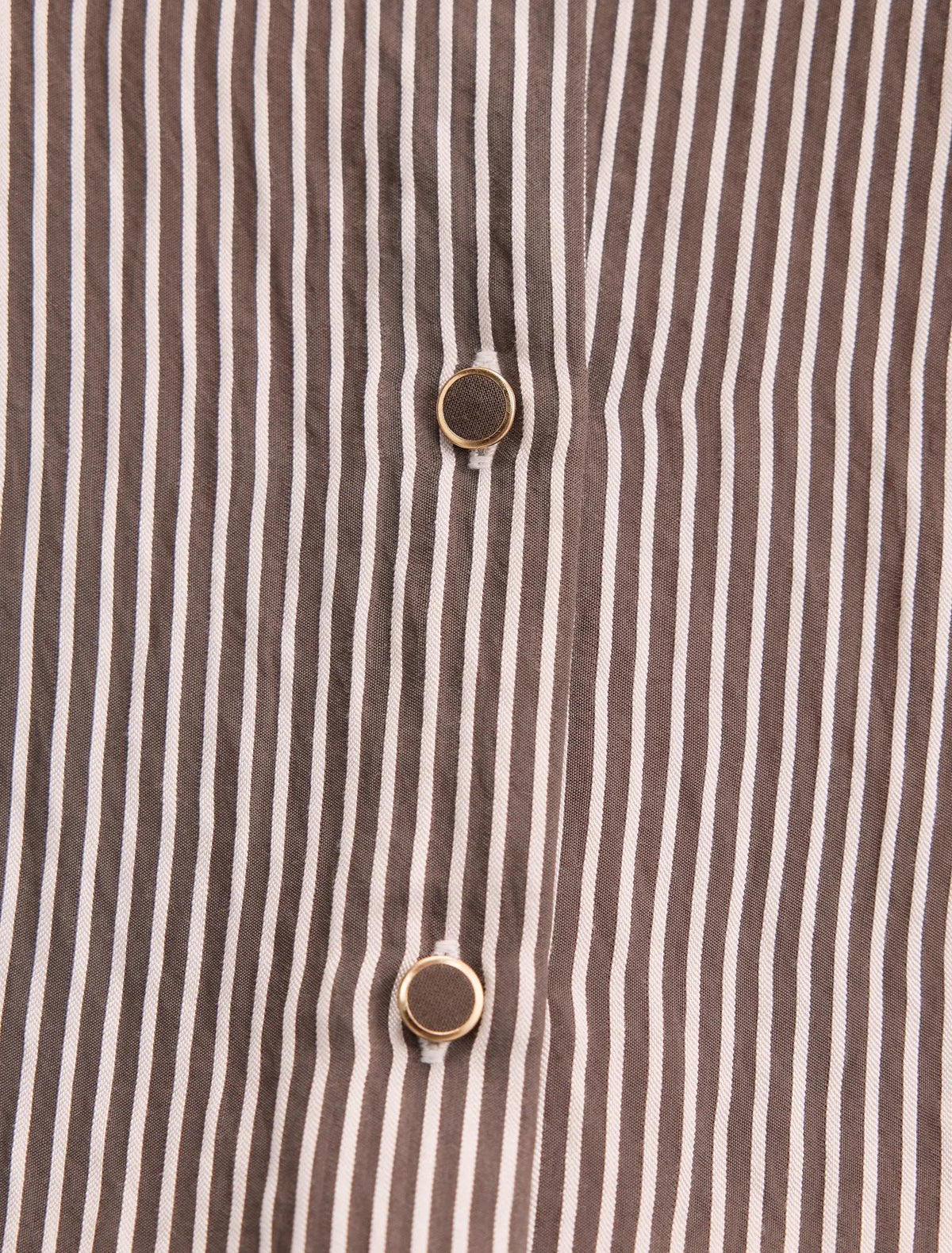 Solara Stripe Shirt Khaki Stripe