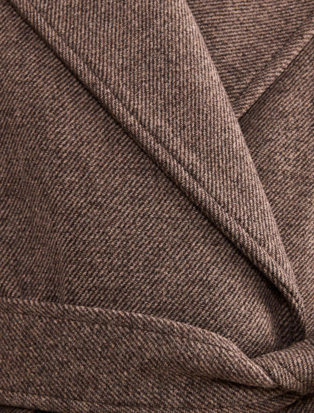 Scout Double Breasted Coat Brown Set