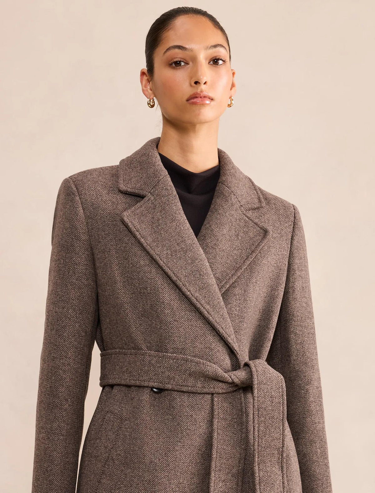 Scout Double Breasted Coat Brown Set