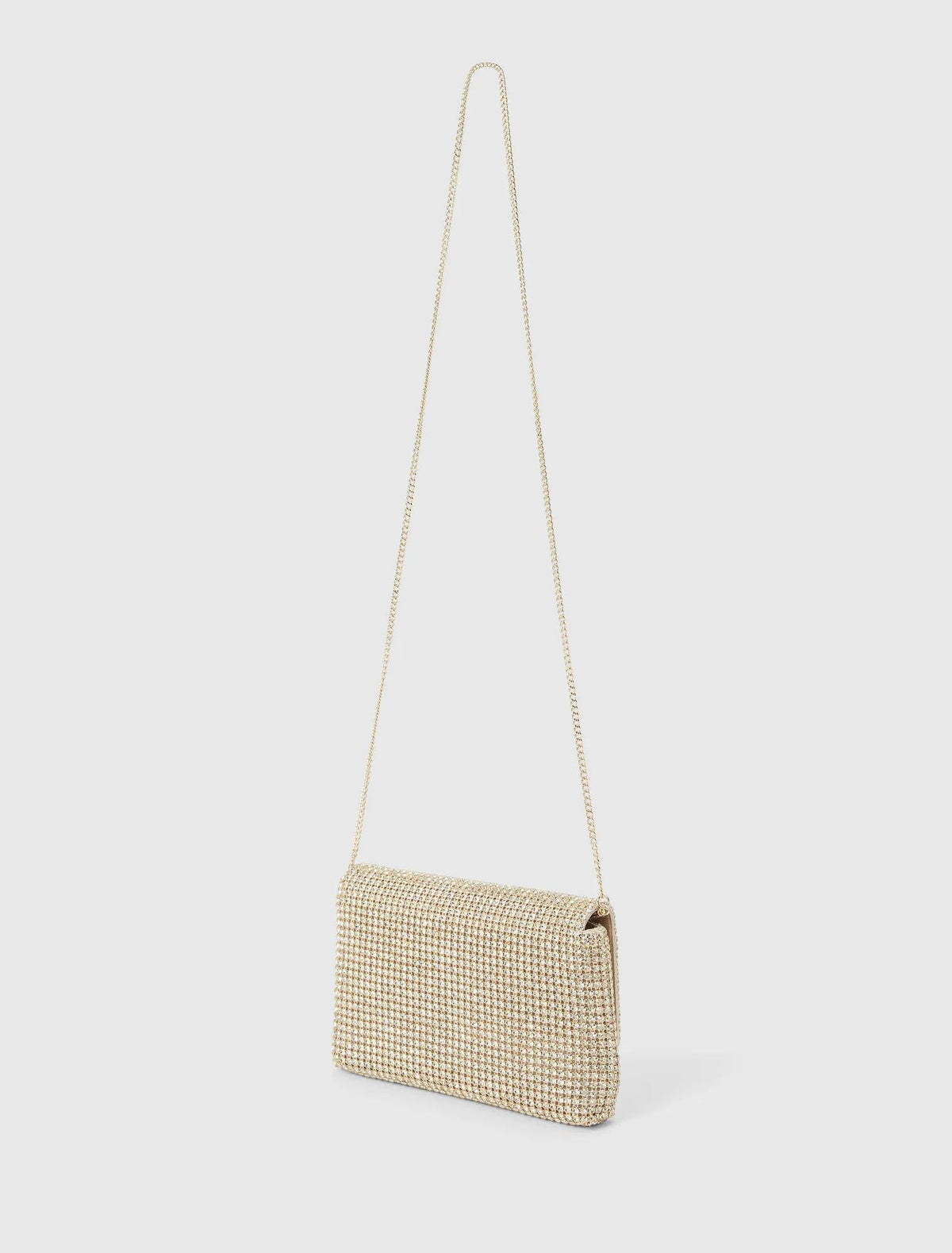 Gia Sparkle Clutch Gold