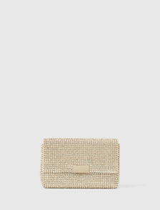Gia Sparkle Clutch Gold