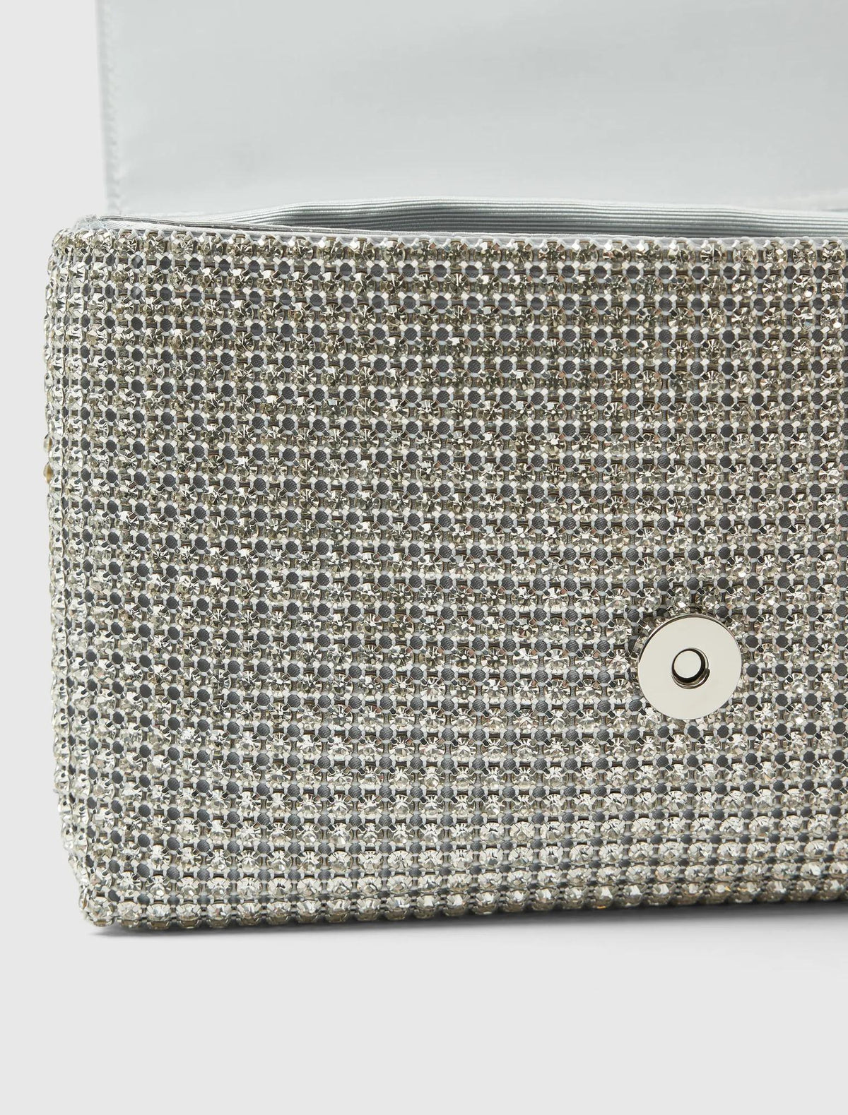 Gia Sparkle Clutch Silver_mannequin