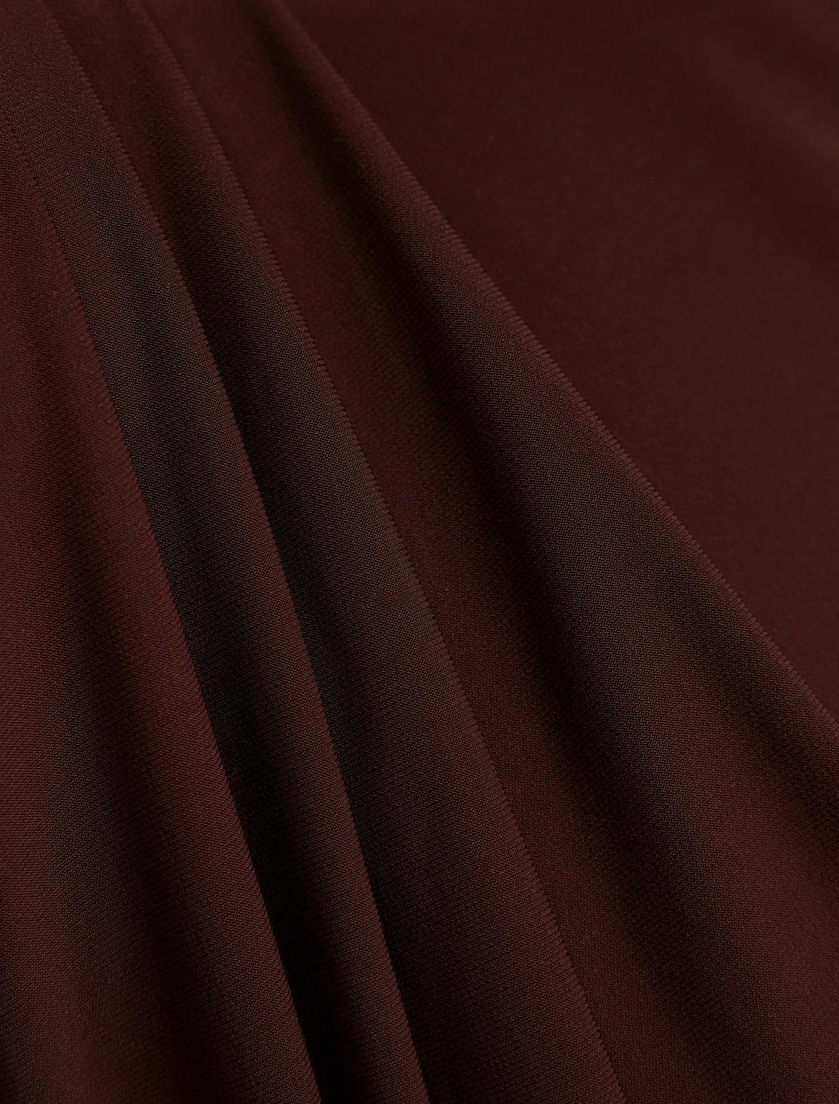 Leni Draped Backless Dress Chocolate
