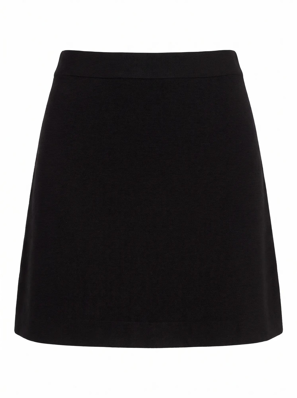 Candice Knit Mini Skirt Black Co-Ord_mannequin
